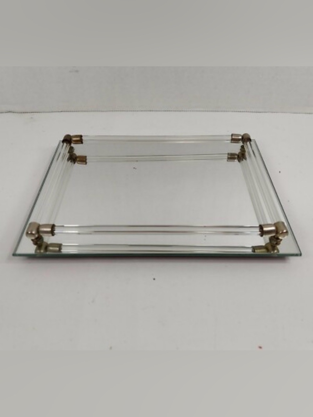 Glass Avon vanity tray